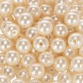Cuentas decorativas Ø10mm champagne 115 piezas | Floristik24.es