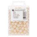 Cuentas decorativas Ø10mm champagne 115 piezas | Floristik24.es