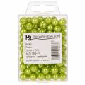 Cuentas decorativas Ø10mm verde 115 piezas | Floristik24.es