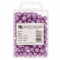 Cuentas decorativas Ø10mm violeta 115 piezas | Floristik24.es