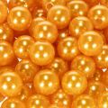 Cuentas decorativas Ø10mm naranja 115 piezas | Floristik24.es