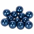 Floristik24 Cuentas decorativas Ø2cm azul 12 piezas