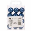 Cuentas decorativas Ø2cm azul 12 piezas | Floristik24.es