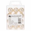 Cuentas decorativas Ø2cm champagne 12 piezas | Floristik24.es
