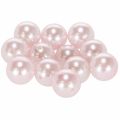 Floristik24 Cuentas decorativas Ø2cm rosa 12 piezas