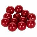 Floristik24 Cuentas decorativas Ø2cm rojo 12 piezas