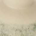 Bol decorativo de cerámica, color crema gris verdoso, Ø20cm, H16cm | Floristik24.es