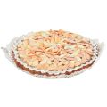 Floristik24 Maniquí decorativo pastelería de almendras decoración panadería 19cm