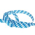 Cinta decorativa azul-blanca 15mm 20m | Floristik24.es