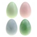 Floristik24 Surtido de huevos de pascua colores pastel H10cm 8pcs