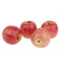 Floristik24 frutas artificiales Deco-manzana rojo-naranja Ø9cm 4pcs