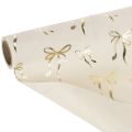 Camino de mesa, tela decorativa con lazos estrechos, en rollo, 120x35cm, 2 piezas | Floristik24.es
