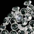 Floristik24 Piedras decorativas diamante acrílico transparente Ø1.8cm 150g decoración dispersa