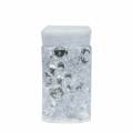 Floristik24 Piedras decorativas diamante acrílico transparente Ø1.8cm 150g decoración dispersa