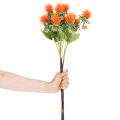 Cártamo artificial naranja como flor artificial para jarrones y decoración, 55 cm, 4 piezas | Floristik24.es