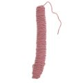 Floristik24 Hilo de mecha cordón de fieltro rosa viejo 55m