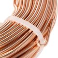 Rollo de alambre de aluminio para manualidades y floristería, 60 m, 500 g | Floristik24.es