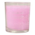 Floristik24 Vela perfumada en vaso vela perfumada de flor de cerezo rosa Al.8cm