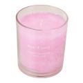 Floristik24 Vela perfumada en vaso vela perfumada de flor de cerezo rosa Al.8cm