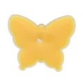 Floristik24 Té perfumado ligero mariposa Ø4.8cm H2cm amarillo 6pcs