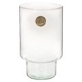 Floristik24 Recipiente cilíndrico de vidrio Eco Glass de 25 cm