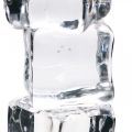 Floristik24 Cubitos de hielo Deco, decoración de verano, hielo artificial 3cm 6pcs