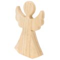 Ángel decorativo de madera,