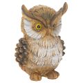 Floristik24 Figura de búho, búho pequeño sentado, decoración, 11 cm