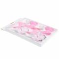 Floristik24 Mariposa en clip rosa 6cm 10 piezas