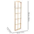 Marco de ventana de madera como decoración de pared 100cm | Floristik24.es
