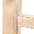 Marco de ventana de madera como decoración de pared 100cm | Floristik24.es