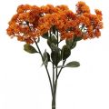 Floristik24 Stonecrop Orange Sedum Stonecrop flores artificiales H48cm 4pcs