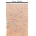 Cinta de fieltro, salvamanteles bicolor de fieltro de lana, naranja/multicolor, 15 cm x 5 m | Floristik24.es