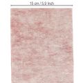 Cinta de fieltro, 100% lana, bicolor, para usar como salvamanteles, cinta de fieltro blanca/roja, 15 cm x 5 m | Floristik24.es