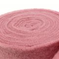 Floristik24 Cinta de fieltro, cinta para macetas rosa viejo 15cm 5m