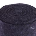 Floristik24 Cinta de fieltro violeta, cinta para maceta, fieltro de lana, rollo de fieltro 15cm 5m