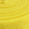 Floristik24 Cinta de fieltro cinta decorativa amarilla fieltro 7,5cm 5m