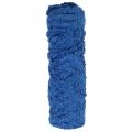 Cordón de fieltro polar Mirabell anillado azul 35m