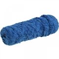 Cordón de fieltro polar Mirabell anillado azul 35m