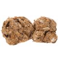 Floristik24 Lana de oveja marrón jaspeada, lana natural, suelta, para manualidades, 250 g