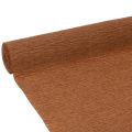Floristik24 Papel crepé para floristería, marrón, rollo artesanal de 50 cm de ancho