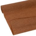 Papel crepé para floristería, marrón, rollo artesanal de 50 cm de ancho | Floristik24.es