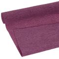 Papel crepé floral para decoración, morado, 50x250cm | Floristik24.es