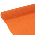 Floristik24 Papel crepé para floristería, rollo naranja, 50x250cm