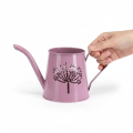 Regadera decorativa de metal con diseño de diente de león rosa, 12 cm, 2 unidades. | Floristik24.es