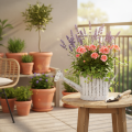 Regadera decorativa, maceta, regadera para plantar Ø10,5 cm | Floristik24.es