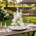 Figura decorativa de una pareja de recién casados, 10,5 cm. | Floristik24.es