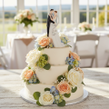 Figura decorativa de una pareja de recién casados, 10,5 cm. | Floristik24.es