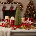 Árbol de Navidad artificial verde para decoración invernal, 70 cm | Floristik24.es