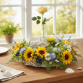 Corona redonda de ramas para manualidades y decoración, corona para puerta de 50 cm. | Floristik24.es